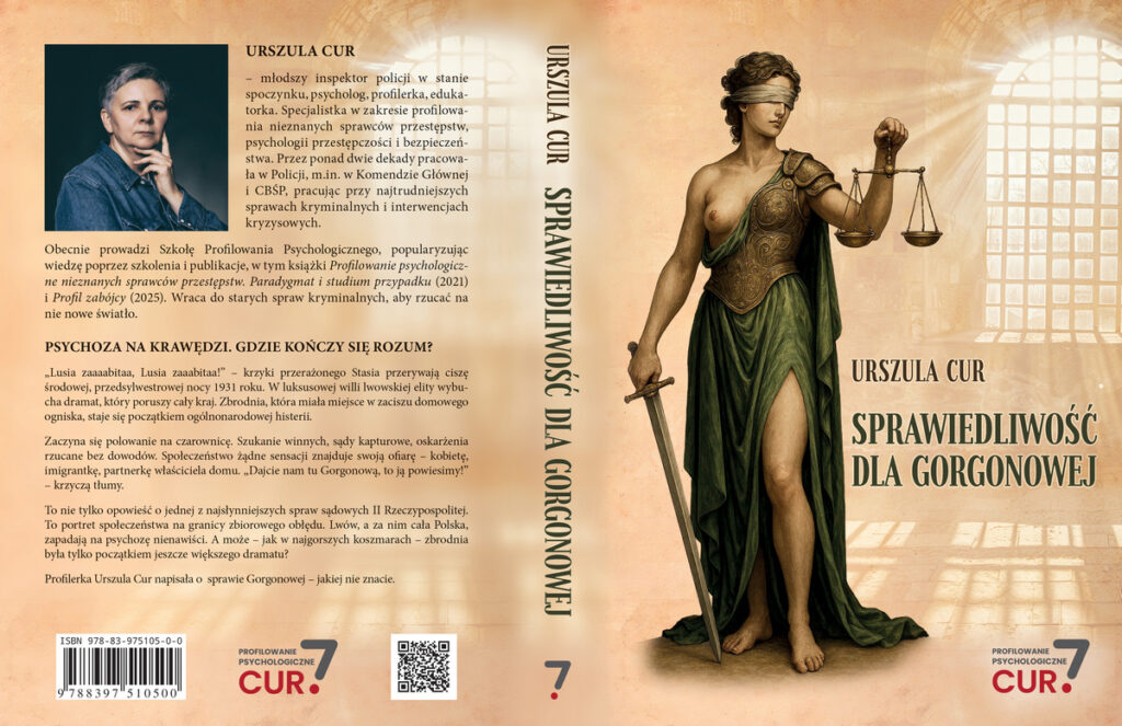 Okładka książki Urszuli Cur Sprawiedliwość dla Gorgonowej